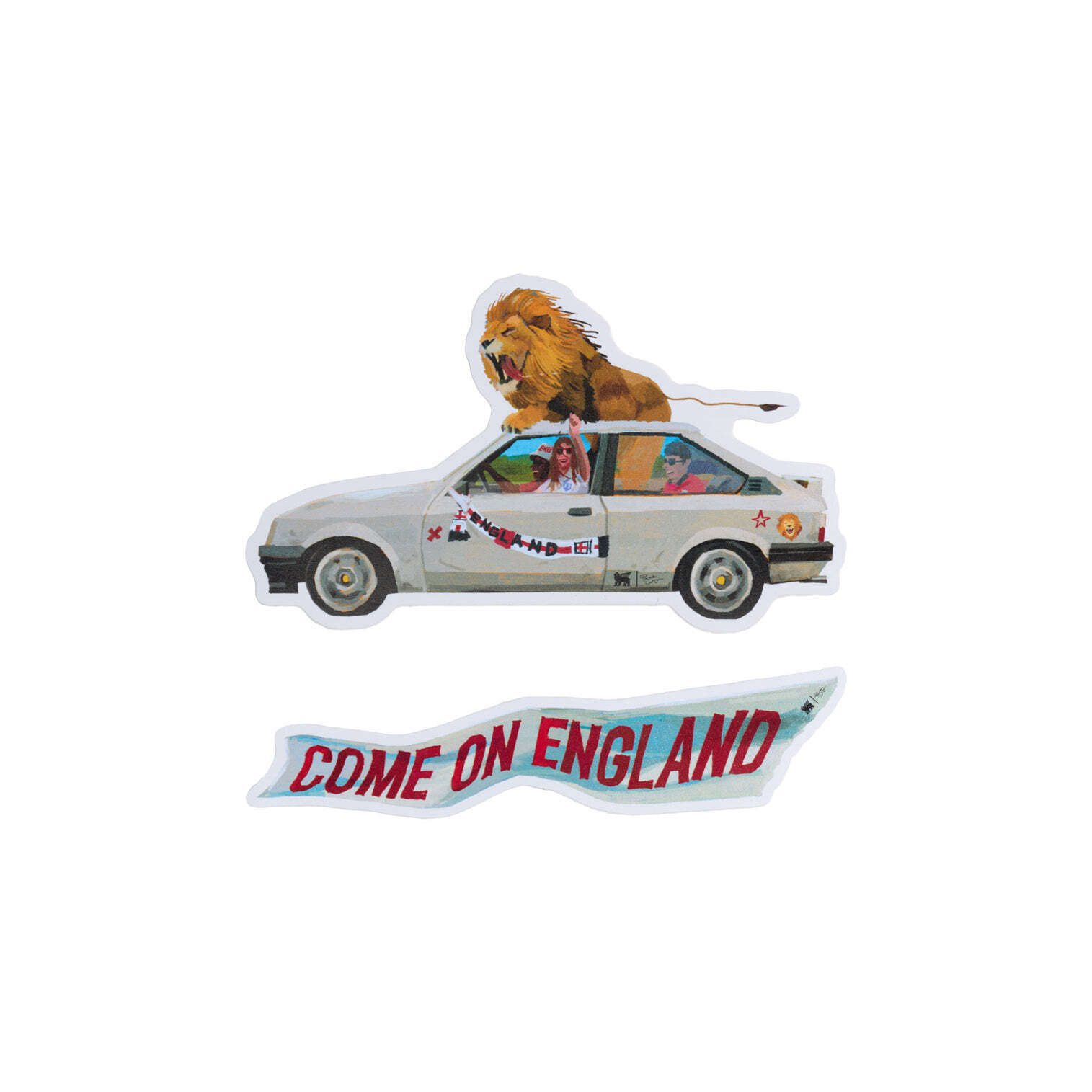 Stanley 1913 X England FúTbol Artist Sticker Pack