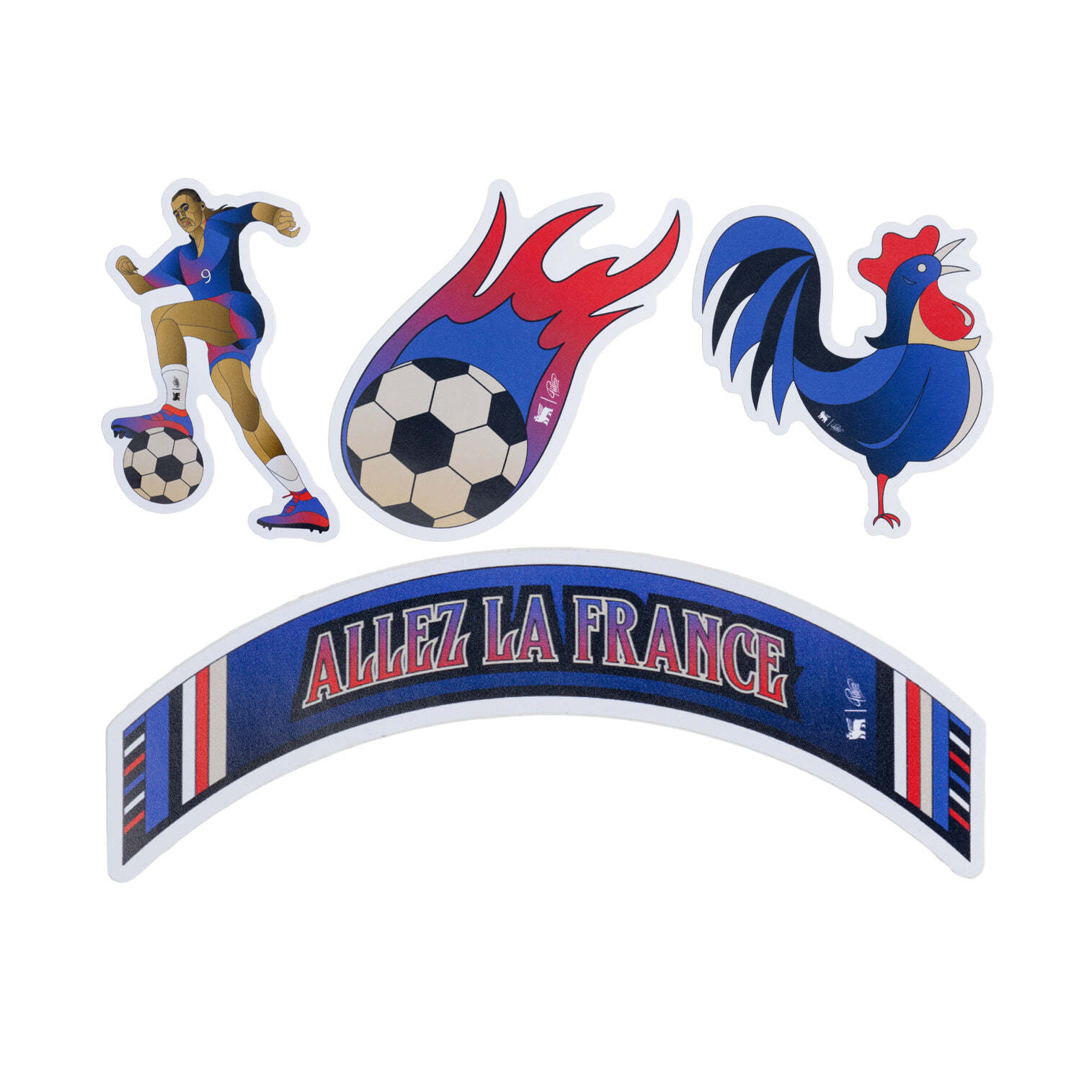 Stanley 1913 X France FúTbol Artist Sticker Pack