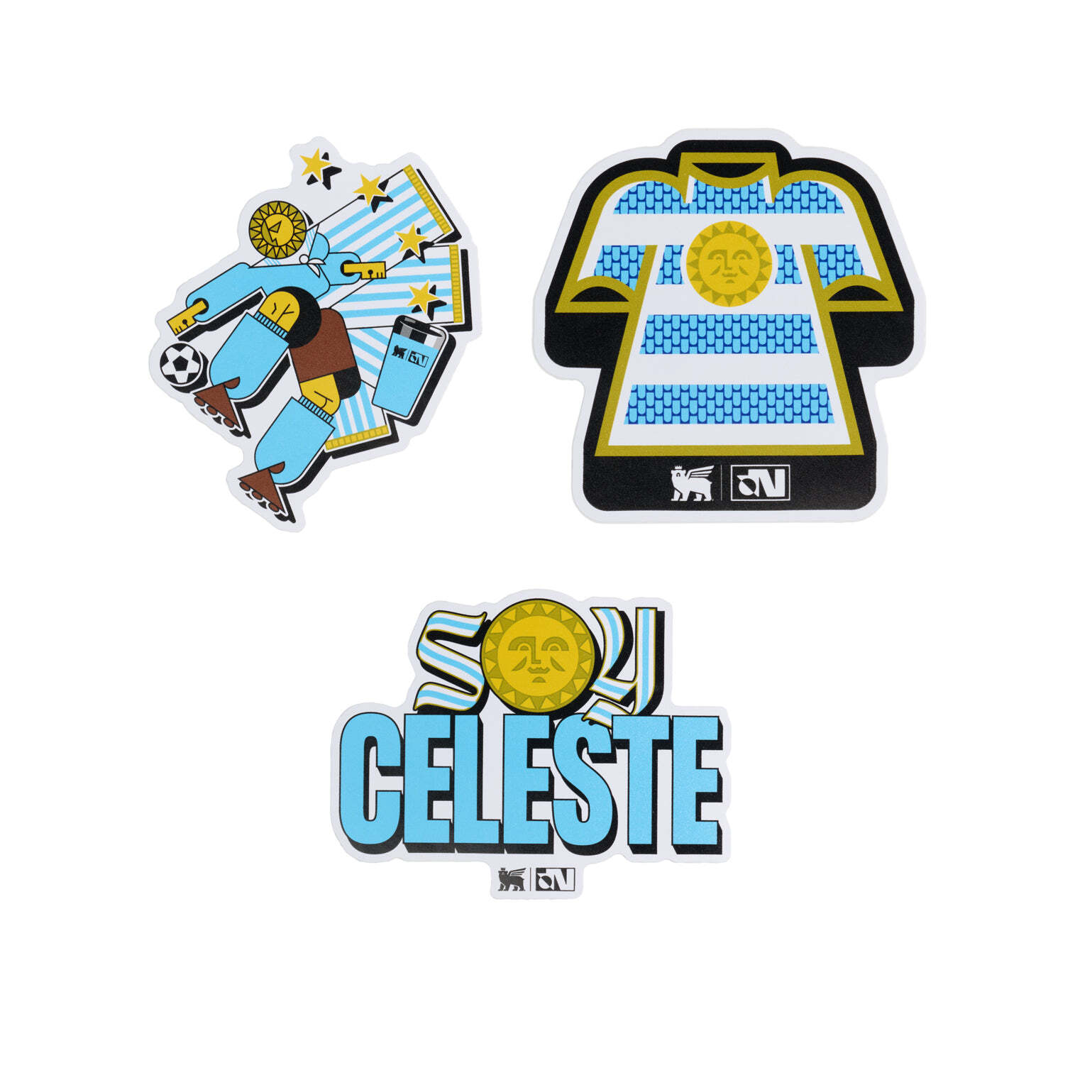 Stanley 1913 X Uruguay FúTbol Artist Sticker Pack