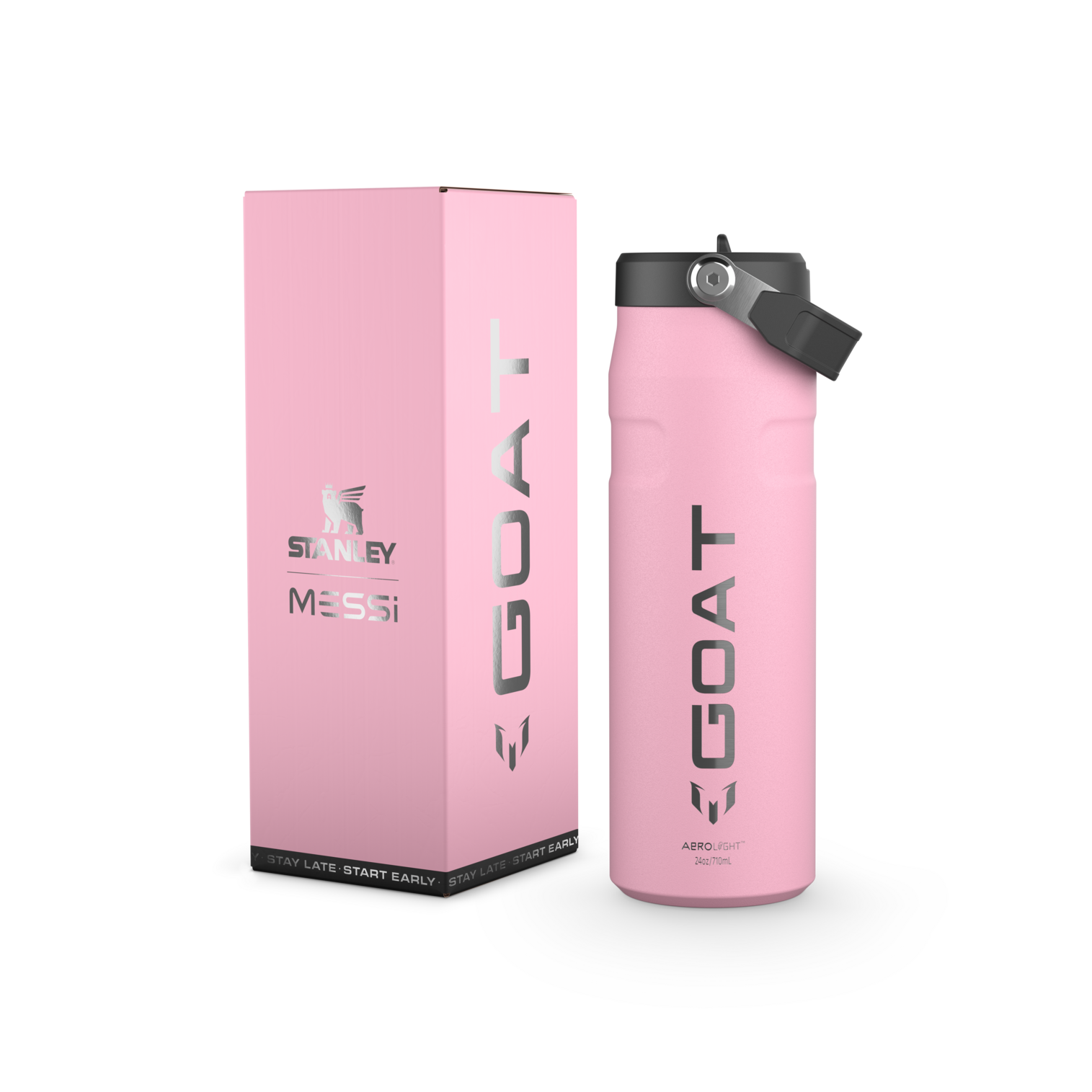 The Messi X Stanley Iceflow Flip Straw 2.0 Bottle | 24 Oz - Image 5