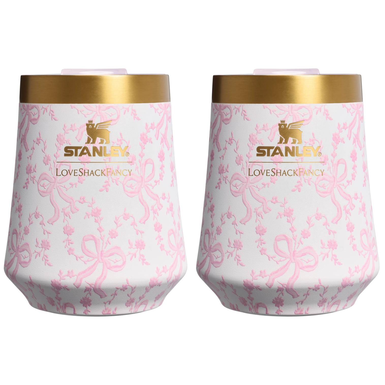 Stanley 1913 X Loveshackfancy Holiday The Reserve Wine Tumbler Set | 11 Oz (2-Pack)