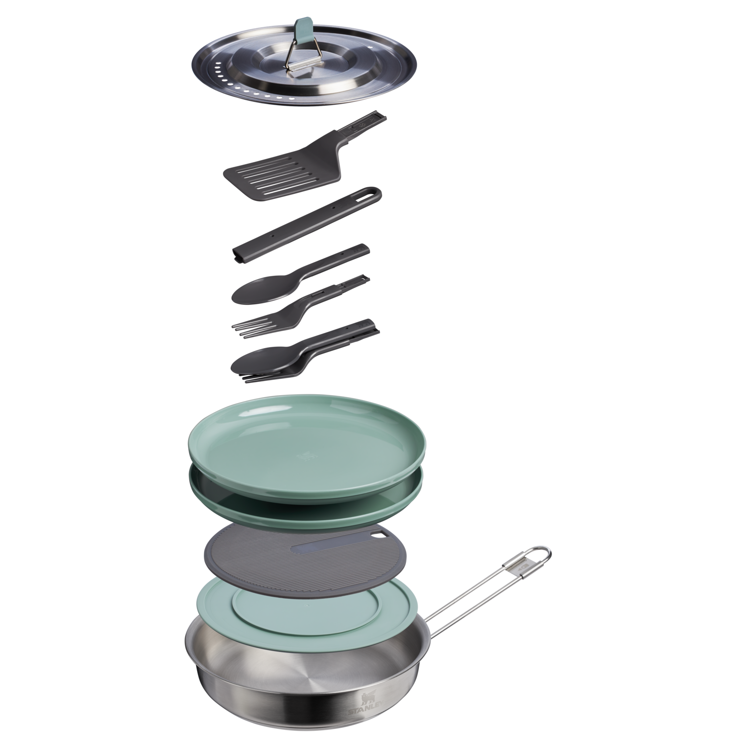 The Wildfare Core Fry Pan Cookset 12-Piece Set | 1 Qt - Image 3